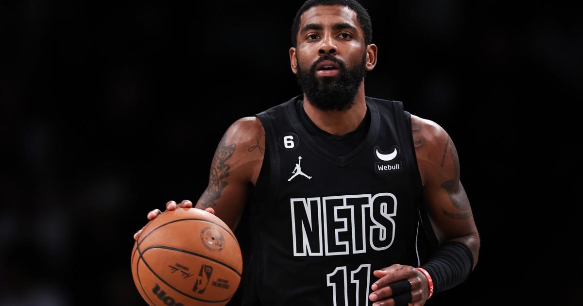 Fans sitting courtside at Nets game wear ‘Fight Antisemitism’ shirts amid Kyrie Irving backlash