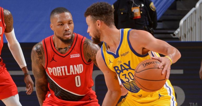 Are Stephen Curry and Damian Lillard playing tonight? TV channel, live