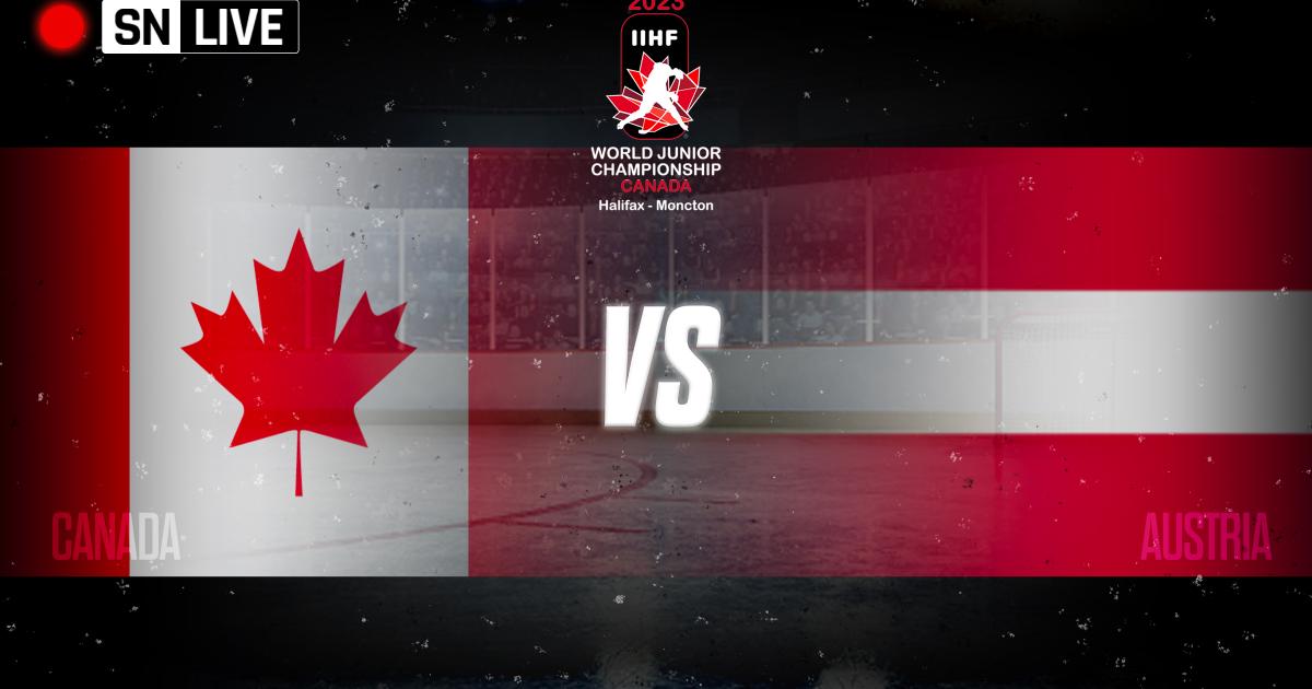 Canada vs. Austria live score, highlights, updates from 2023 World Juniors