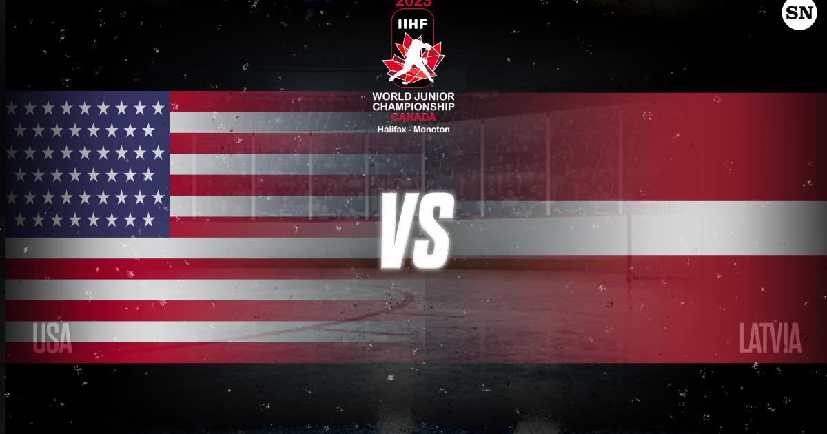 USA vs. Latvia final score, results: United States pulls away for opening win at 2023 World Juniors