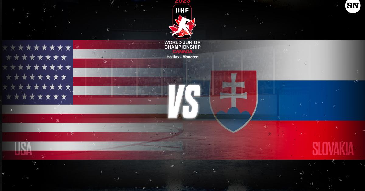 USA vs. Slovakia live score, highlights, updates from 2023 World Juniors