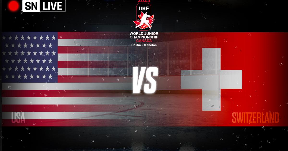 USA vs. Switzerland live score, highlights, updates from 2023 World Juniors